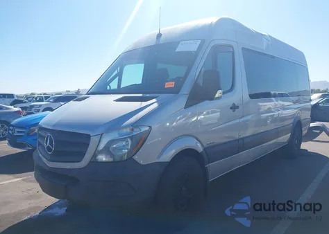 2016 Mercedes-Benz Sprinter 2500 High Roof from USA, damaged, VIN 8BRPE8CD8GE132111